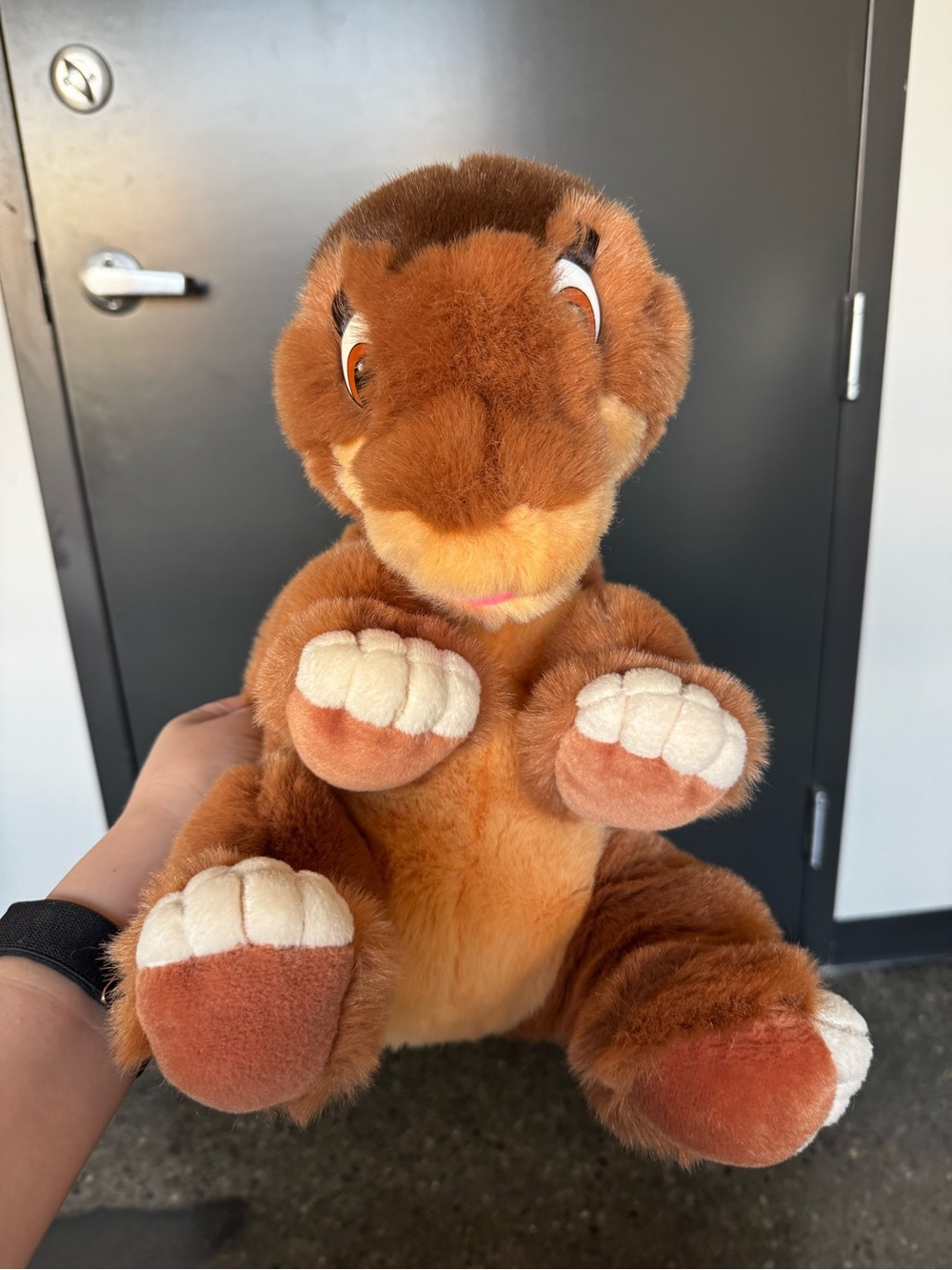 Vintage 1988 GUND The Land Before Time Littlefoot Plush 16"